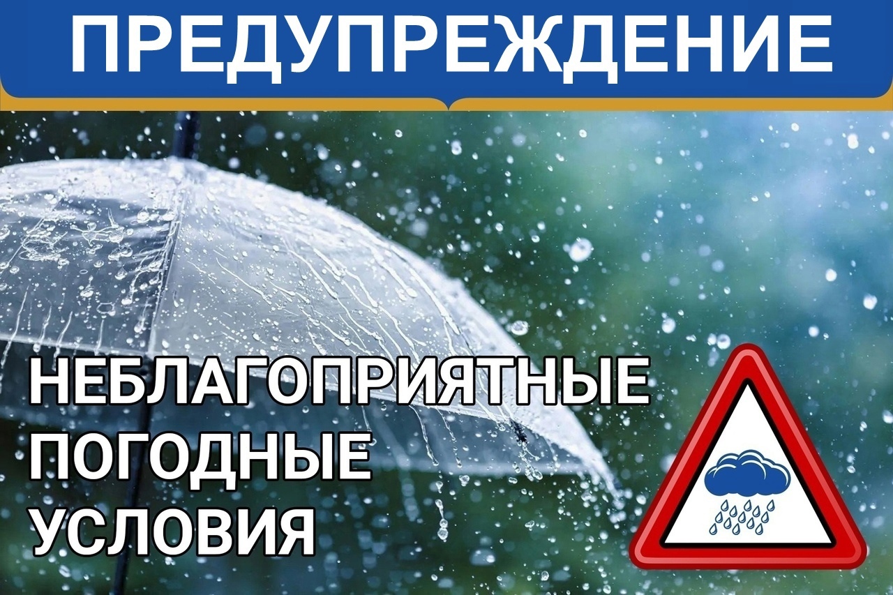 Предупреждение о неблагоприятных метеорологических явлений.